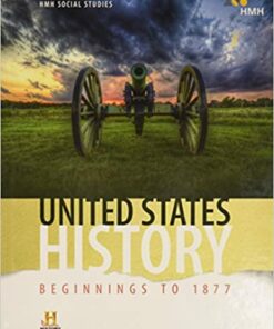 2018 United States History: Beginnings to 1877 Student Edition ebook