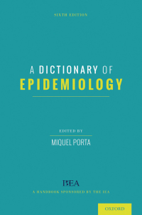 A Dictionary of Epidemiology ebook