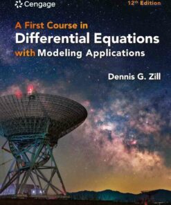 A First Course in Differential Equations with Modeling Applications, 12th Edition ebook
