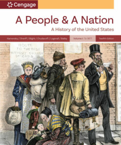 A People and a Nation Volume I: to 1877 12th Edition ebook