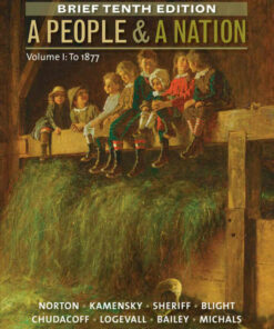 A People and a Nation Volume I: To 1877 Brief 10th Edition ebook