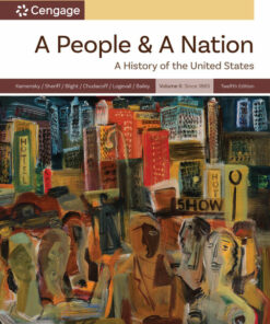 A People and a Nation Volume II: Since 1865 12th Edition ebook