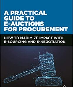 A Practical Guide to E-auctions for Procurement: How to Maximize Impact with e-Sourcing and e-Negotiation ebook