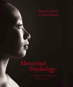 Abnormal Psychology: An Integrative Approach 7th Edition ebook