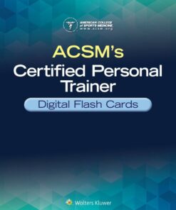 ACSM's Certified Personal Trainer Digital Flash Cards ebook