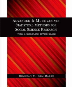 Advanced and Multivariate Statistical Methods for Social Science Research ebook