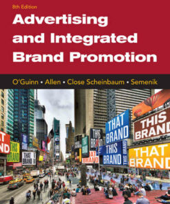 Advertising and Integrated Brand Promotion 8th Edition ebook