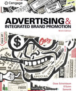 Advertising and Integrated Brand Promotion 9th Edition ebook