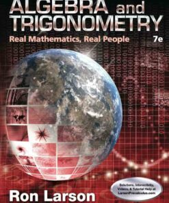 Algebra and Trigonometry: Real Mathematics Real People 7th Edition ebook