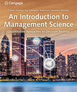 An Introduction to Management Science: Quantitative Approaches to Decision Making 16th Edition ebook
