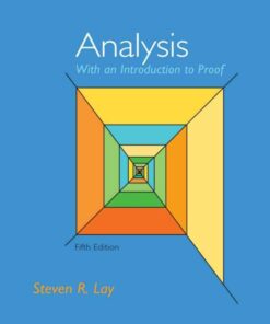 Analysis with an Introduction to Proof, 5th Edition ebook