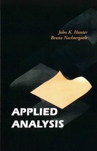 Applied Analysis ebook