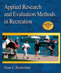 Applied Research and Evaluation Methods in Recreation ebook