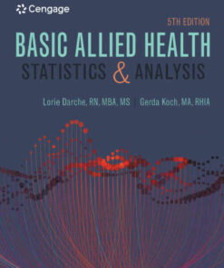 Basic Allied Health Statistics and Analysis 5th Edition ebook