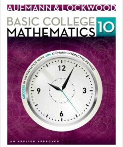 Basic College Mathematics: An Applied Approach 10th Edition ebook