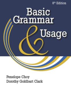 Basic Grammar and Usage 8th Edition ebook