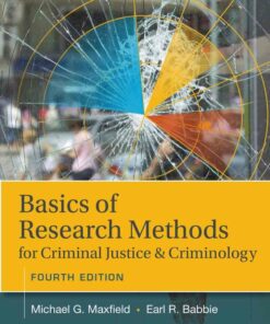 Basics of Research Methods for Criminal Justice and Criminology 4th Edition ebook