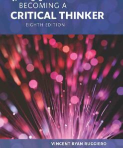 Becoming a Critical Thinker 8th Edition ebook