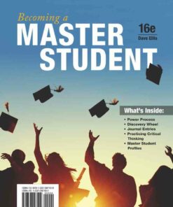 Becoming a Master Student 16th Edition ebook