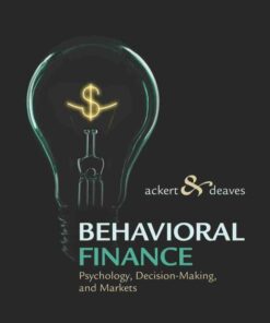 Behavioral Finance: Psychology Decision-Making and Markets 1st Edition ebook