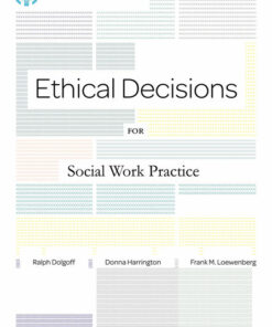 Brooks/Cole Empowerment Series: Ethical Decisions for Social Work Practice 9th Edition ebook