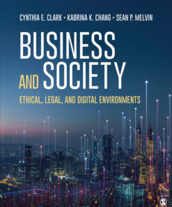 Business and Society: Ethical Legal and Digital Environments ebook