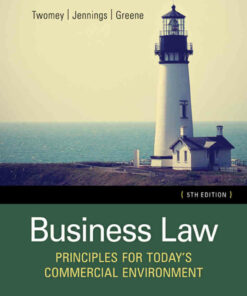 Business Law: Principles for Today's Commercial Environment 5th Edition ebook