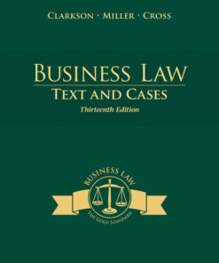Business Law: Text and Cases 13th Edition ebook