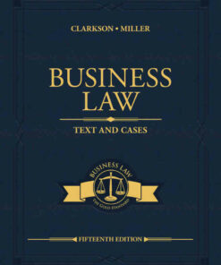 Business Law: Text and Cases 15th Edition ebook