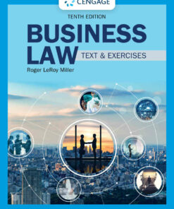 Business Law: Text & Exercises 10th Edition ebook