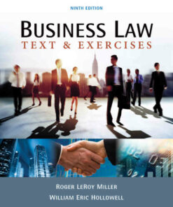 Business Law: Text & Exercises 9th Edition ebook