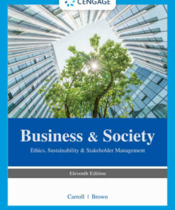 Business & Society: Ethics, Sustainability & Stakeholder Management, 11th Edition ebook
