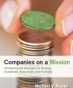 Companies on a Mission: Entrepreneurial Strategies for Growing Sustainably Responsibly and Profitably ebook