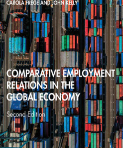 Comparative Employment Relations in the Global Economy ebook