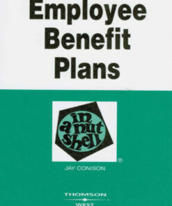 Conison's Employee Benefit Plans in a Nutshell 3d ebook