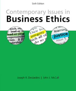Contemporary Issues in Business Ethics 6th Edition ebook