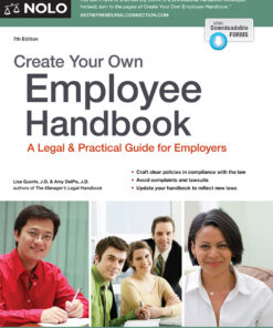 Create Your Own Employee Handbook: A Legal & Practical Guide for Employers ebook
