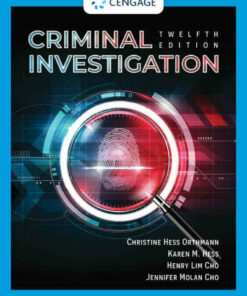 Criminal Investigation 12th Edition ebook