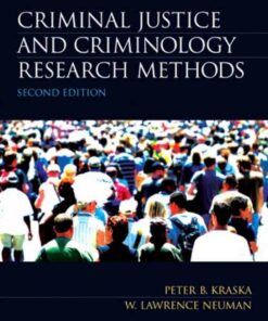 Criminal Justice and Criminology Research Methods 2nd Edition ebook