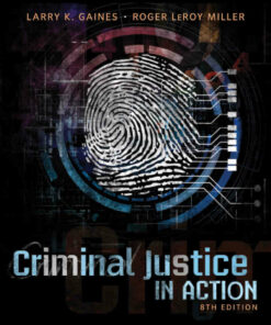 Criminal Justice in Action 8th Edition ebook