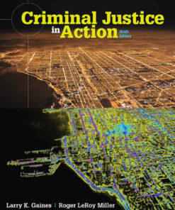 Criminal Justice in Action 9th Edition ebook