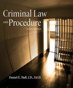 Criminal Law and Procedure 7th Edition ebook