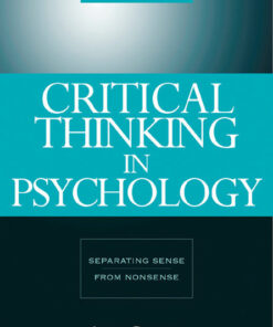 Critical Thinking in Psychology: Separating Sense from Nonsense 2nd Edition ebook