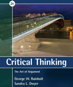 Critical Thinking: The Art of Argument 2nd Edition ebook