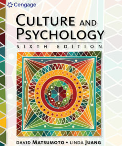Culture and Psychology 6th Edition ebook