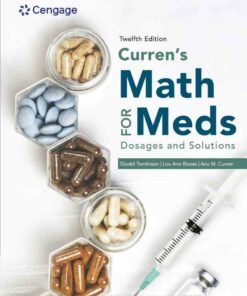 Curren's Math for Meds: Dosages and Solutions 12th Edition ebook
