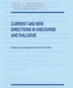 Current and New Directions in Discourse and Dialogue ebook