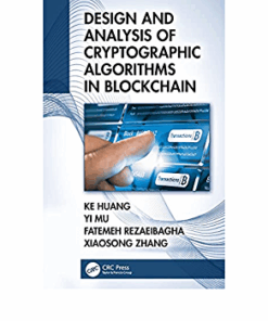 Design and Analysis of Cryptographic Algorithms in Blockchain ebook