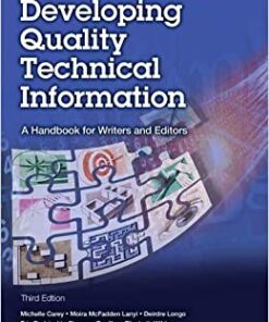 Developing Quality Technical Information: A Handbook for Writers and Editors ebook
