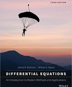 Differential Equations: An Introduction to Modern Methods and Applications ebook